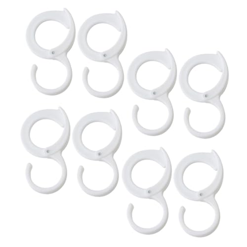 Ciieeo 8 Stück Teiliges S haken Haushaltshaken aus Robustem Material Multifunktionale Aufhänger für Handtaschen Handtücher Küchenutensilien und Garderobe Platzsparend und Praktisch für von Ciieeo