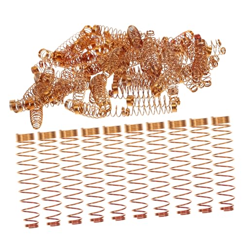 Ciieeo 90 Stück Teiliges Kompressionsfedern Kupfer Kleine Druckfedern mit Hoher Ermüdungsfestigkeit Flexibel und Langlebig für DIY reparaturen Geeignet für Klavier Scheren und von Ciieeo