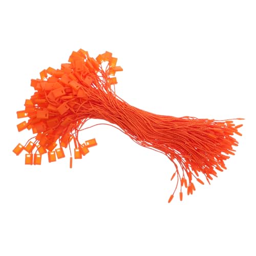 Ciieeo 990 Stück Hängeetikett Schnur Orange mit Schnappverschluss Schnelle und Sichere Befestigung für Kleidung Schuhe Gepäck Strapazierfähige Polyester Tag String für Preisschilder und Ciieeo 990 Stück Hängeetikett Schnur Orange mit Schnappverschluss Schnelle und Sichere Befestigung für Kleidung Schuhe Gepäck Strapazierfähige Polyester Tag String für Preisschilder und von Ciieeo
