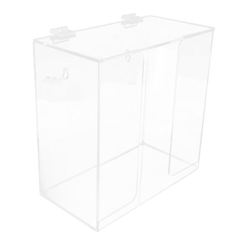 Ciieeo Acryl Aufbewahrungsbox Transparent Staubdicht Tragbar Desktop Organizer Für Zuhause Büro Badezimmer Multifunktionale Aufbewahrungsbox von Ciieeo