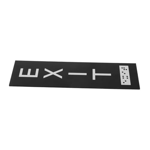 Ciieeo Acryl Selbstklebendes Notausgangsschild UV Schutz Klare Sicht Selbsthaftend Einfache Montage für Büro und Innenbereich Sicherheitskennzeichnung Ciieeo Acryl Selbstklebendes Notausgangsschild UV Schutz Klare Sicht Selbsthaftend Einfache Montage für Büro und Innenbereich Sicherheitskennzeichnung von Ciieeo