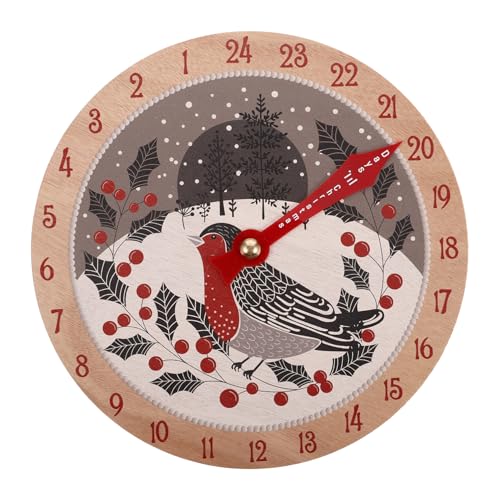 Ciieeo Adventskalender aus Holz für Weihnachten Tägiger Countdown Kalender mit Wunderschönen Designs zur Dekoration von Zuhause Büro und Öffentlichen Räumen Feiert die das Fest Ciieeo Adventskalender aus Holz für Weihnachten Tägiger Countdown Kalender mit Wunderschönen Designs zur Dekoration von Zuhause Büro und Öffentlichen Räumen Feiert die das Fest von Ciieeo