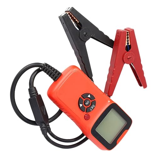 Ciieeo Autobatterietester mit Lade Batteriesystemanalyse Praktischer Batteriemonitor mit Überladungsschutz Schnelles Diagnosegerät für Auto Kfz Fahrzeug Rot Ciieeo Autobatterietester mit Lade Batteriesystemanalyse Praktischer Batteriemonitor mit Überladungsschutz Schnelles Diagnosegerät für Auto Kfz Fahrzeug Rot von Ciieeo