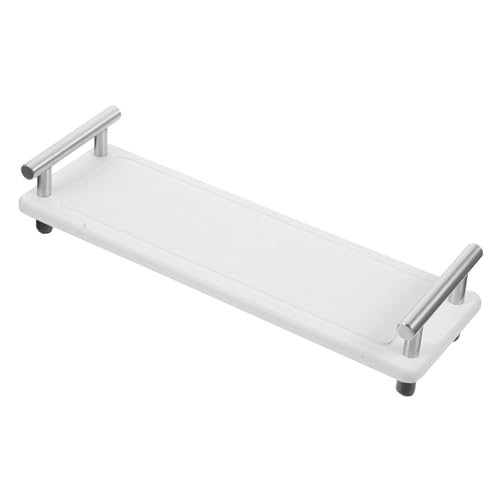Ciieeo Badezimmer Organizer Multifunktionale Ablage für Shampoo Flaschen Küchenregal aus Hochwertigem Material mit Silbergriffen für Bad und Waschtisch Ciieeo Badezimmer Organizer Multifunktionale Ablage für Shampoo Flaschen Küchenregal aus Hochwertigem Material mit Silbergriffen für Bad und Waschtisch von Ciieeo