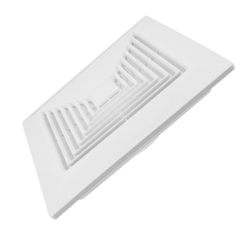 Ciieeo Badlüftungsgitter Ersatz mit Federmechanismus Quadratischer Kunststoff-deckenventilator-abdeckungsgrill Einfache Montage Optimierte Luftverteilung Modernes Design für Badezimmer Ciieeo Badlüftungsgitter Ersatz mit Federmechanismus Quadratischer Kunststoff-deckenventilator-abdeckungsgrill Einfache Montage Optimierte Luftverteilung Modernes Design für Badezimmer von Ciieeo