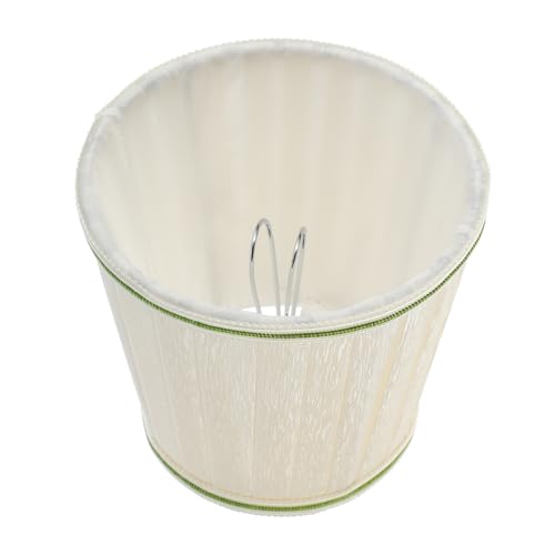 Ciieeo Baumwoll Lampenschirm Ersatz Clip Dekorativer Stoff Lampenschirm für Tischlampen Vielseitig Einsetzbar und Sicher Minimalistisches Design für Wohn und Schlafzimmer Ciieeo Baumwoll Lampenschirm Ersatz Clip Dekorativer Stoff Lampenschirm für Tischlampen Vielseitig Einsetzbar und Sicher Minimalistisches Design für Wohn und Schlafzimmer von Ciieeo