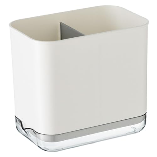 Ciieeo 1stück Küchen Utensilienhalter Für Essstäbchen Multifunktionale Ablage Mit Zwei Fächern Abtropfgestell Für Arbeitsplatte Praktischer Organizer Für Geschirr Und Besteck von Ciieeo