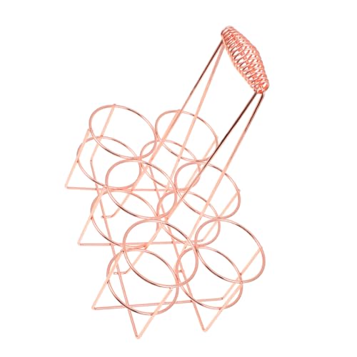 Ciieeo Flaschentragekorb Für Weinflaschen Bieraufbewahrungsregal Aus Mit Griff Leicht Zu Transportieren Für Heimgebrauch Und Bars von Ciieeo