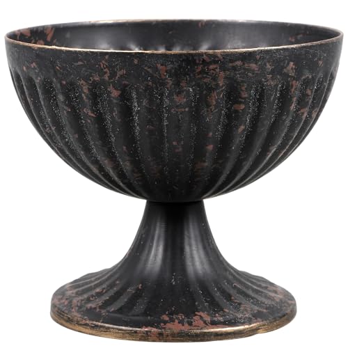 Ciieeo Blumentopf Klassische Urne Kannenpflanzen- Schwarze Vase Klassischer Urnen-Übertopf Antiker Urnen-Pflanzen- Vintage- Retro-Garten-Blumentopf Retro- Ciieeo Blumentopf Klassische Urne Kannenpflanzen- Schwarze Vase Klassischer Urnen-Übertopf Antiker Urnen-Pflanzen- Vintage- Retro-Garten-Blumentopf Retro- von Ciieeo