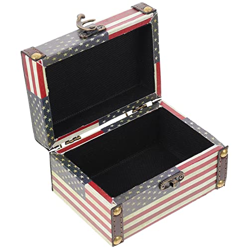 Ciieeo Holz Schatzkiste Für Aufbewahrungsbox Schmucksammelbox Schatzkiste Aus Holz Kiste Für Aufbewahrungsbox Für Zuhause von Ciieeo