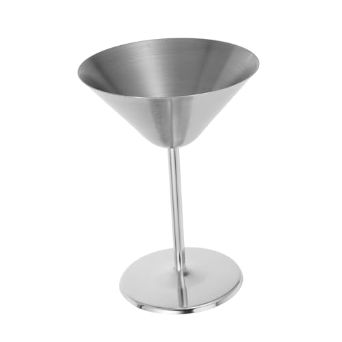 Ciieeo Cocktailbecher Kreativer Langlebiger Weingoblet für Cocktails und Martinis Eleganter Hochstuhl für Veranstaltungen und Feiern Multifunktionale Metallbecher für Verschiedene von Ciieeo