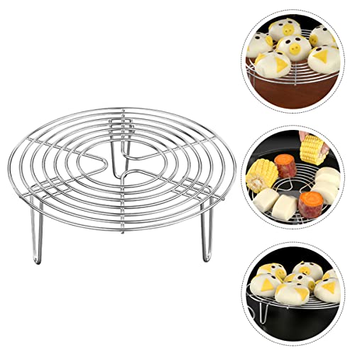 Ciieeo Dampfgareinsatz für Töpfe Multifunktionales Dampfgarer Rack mit Höhe Hitzebeständig zum Dämpfen und Kochen für Schnelles und Ciieeo Dampfgareinsatz für Töpfe Multifunktionales Dampfgarer Rack mit Höhe Hitzebeständig zum Dämpfen und Kochen für Schnelles und von Ciieeo