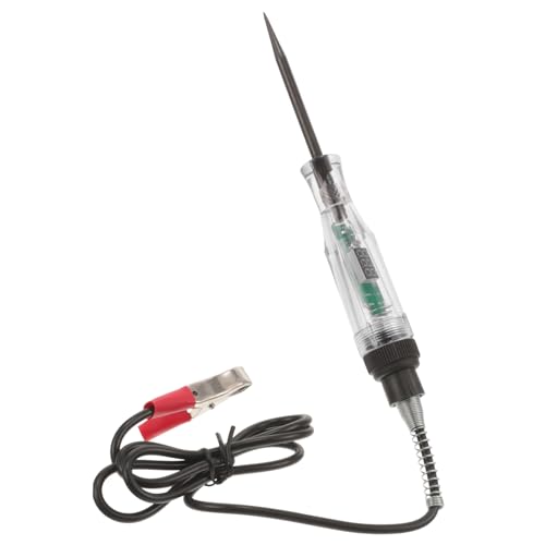 Ciieeo Digitaler Kfz Spannungsprüfer mit LCD Anzeige Robuster Elektrischer Stromkreistester für Autoelektrik Vielseitiger Tragbarer Stromprüfer für Präzise Fehlerdiagnose von Ciieeo