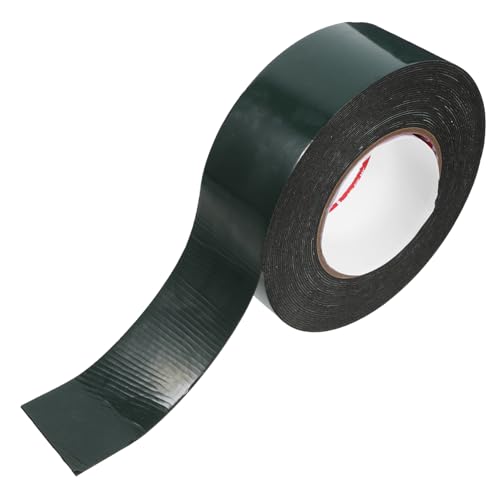 Ciieeo Doppelseitiges Schaumstoffklebeband Multifunktionales Montageband Schwarz Extra Stark und Langlebig für Wanddekoration Poster Teppich und LED Streifen von Ciieeo