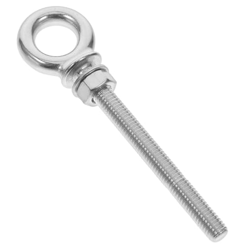 Ciieeo Edelstahl Augbolzen mit Mutter und Unterlegscheibe Rostfreier Langlebiger Lifting Eye Screw für den Außenbereich Hängen und Befestigen Schnell Montierbarer Hook Bolt für Ciieeo Edelstahl Augbolzen mit Mutter und Unterlegscheibe Rostfreier Langlebiger Lifting Eye Screw für den Außenbereich Hängen und Befestigen Schnell Montierbarer Hook Bolt für von Ciieeo