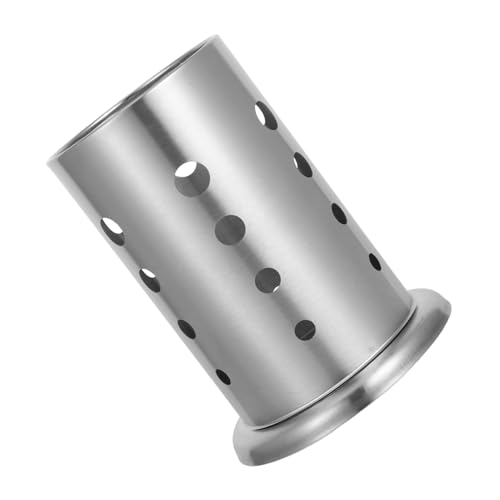 Ciieeo Edelstahl Chopstick Basket mit Großer Kapazität Vielseitiger Besteckhalter für Essstäbchen Löffel und Küchenutensilien Robustes Platzsparendes Abtropfgestell für Tisch und Küche von Ciieeo