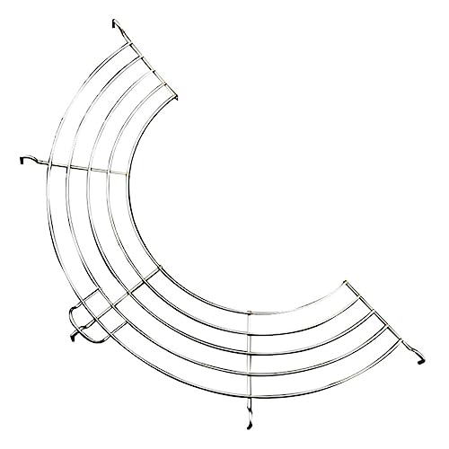 Ciieeo Edelstahl Halbkreis Ölablassgitter Abtropfrost für Frittieren und Grillen Langlebig Leicht zu Reinigen mit Haken zur Topfkantenbefestigung Praktisches Küchenwerkzeug für Fettarmes Ciieeo Edelstahl Halbkreis Ölablassgitter Abtropfrost für Frittieren und Grillen Langlebig Leicht zu Reinigen mit Haken zur Topfkantenbefestigung Praktisches Küchenwerkzeug für Fettarmes von Ciieeo