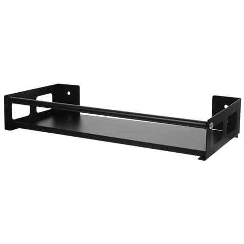 Ciieeo Edelstahl Wandregal Gewürzregal mit Abnehmbarem Tablett Schwarz Platzsparend für Küche Bad Langlebiges Modernes Küchen Wand Organizer Regal Ciieeo Edelstahl Wandregal Gewürzregal mit Abnehmbarem Tablett Schwarz Platzsparend für Küche Bad Langlebiges Modernes Küchen Wand Organizer Regal von Ciieeo