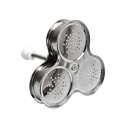 Ciieeo Eierkocher mit Drei Fächern Dampfer für Gleichzeitiges Eierkochen für Küche Silber Ciieeo Eierkocher mit Drei Fächern Dampfer für Gleichzeitiges Eierkochen für Küche Silber von Ciieeo