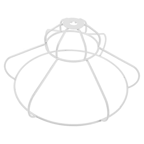 Ciieeo Eisendraht Lampenschirmrahmen Vintage Stil Robust Für DIY Tischlampe Kristall Lampe Zubehör Europäisch Dekorativer Lampenschirm Schutzkorb von Ciieeo
