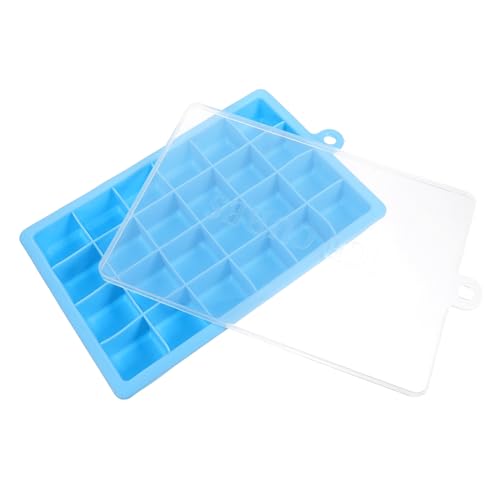 Ciieeo Eiswürfelform aus Silikon mit Deckel Fächer für Eiswürfel für Sommer Drinks Einfach zu Entnehmen Flexibel und Stapelbar für Zuhause oder Partys Ciieeo Eiswürfelform aus Silikon mit Deckel Fächer für Eiswürfel für Sommer Drinks Einfach zu Entnehmen Flexibel und Stapelbar für Zuhause oder Partys von Ciieeo