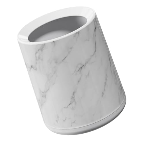 Ciieeo Eleganter Mülleimer im Marmor Design Kleiner Abfallbehälter für Badezimmer Schlafzimmer Küche und Büro Platzsparend Vielseitig Einsetzbar Stilvolles Accessoire für Ciieeo Eleganter Mülleimer im Marmor Design Kleiner Abfallbehälter für Badezimmer Schlafzimmer Küche und Büro Platzsparend Vielseitig Einsetzbar Stilvolles Accessoire für von Ciieeo