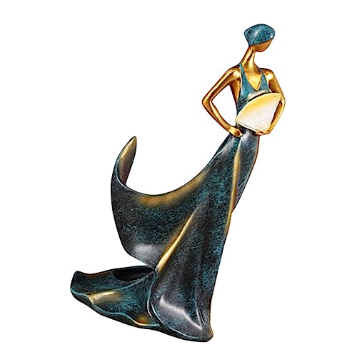 Ciieeo Eleganter Weinflaschenhalter Skulptur Schönheit Stilvoller Weinständer aus Widerstandsfähigem Kunstharz zur Präsentation von Rotweinflaschen Dekorative Figur für Zuhause Ciieeo Eleganter Weinflaschenhalter Skulptur Schönheit Stilvoller Weinständer aus Widerstandsfähigem Kunstharz zur Präsentation von Rotweinflaschen Dekorative Figur für Zuhause von Ciieeo