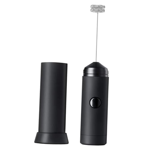 Ciieeo Elektrischer Handmilchaufschäumer mit Edelstahl schneebesen Leistungsstarker Motor Ergonomischer Griff Schneller Milchaufschäumer und Handmixer für Kaffee Latte und Eiweißschaum von Ciieeo