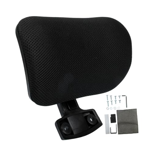 Ciieeo Ergonomische Bürostuhl kopfstütze mit Verstellbarem Nackenkissen Weichem Schwamm Gepolstert Abnehmbar Kompatibel mit Drehstuhl und Computerarbeitsstuhl Schwarzes Modell C für Ciieeo Ergonomische Bürostuhl kopfstütze mit Verstellbarem Nackenkissen Weichem Schwamm Gepolstert Abnehmbar Kompatibel mit Drehstuhl und Computerarbeitsstuhl Schwarzes Modell C für von Ciieeo