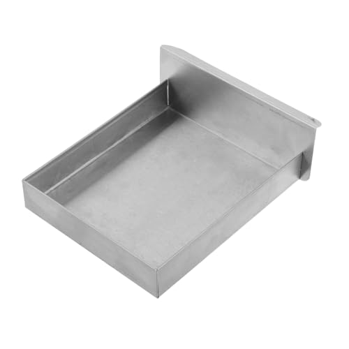 Ciieeo Ersatz Ölauffangschale aus Edelstahl für Kommerzielle Popcornmaschine Universeller Ölbehälter Einfache Installation Leistungssteigerndes Zubehör für Popcornmaschinen Robustes von Ciieeo