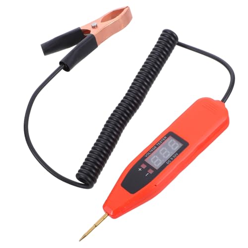 Ciieeo Fahrzeug-Spannungstestergerät mit Led-Anzeige Tragbarer Stromkreistester für Autoelektrik Präzise Messung Empfindliche Fehlererkennung Kabelprüfung Vielseitiger Diagnose-Stift für Ciieeo Fahrzeug-Spannungstestergerät mit Led-Anzeige Tragbarer Stromkreistester für Autoelektrik Präzise Messung Empfindliche Fehlererkennung Kabelprüfung Vielseitiger Diagnose-Stift für von Ciieeo