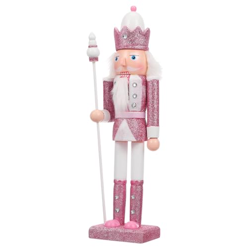 Ciieeo Festliche Holz Walnussknacker Figur Handgefertigte Puppen Dekoration Stilvolles Desktop Ornament für Weihnachtsdeko Geeignet für Tisch Regal und Partygestaltung Ciieeo Festliche Holz Walnussknacker Figur Handgefertigte Puppen Dekoration Stilvolles Desktop Ornament für Weihnachtsdeko Geeignet für Tisch Regal und Partygestaltung von Ciieeo