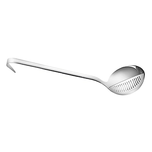Ciieeo Fettlöffel Aus Edelstahl Suppenkelle Mit Sieb Suppenlöffel Öllöffel Reisschaufel Suppenkelle Löffel Suppenlöffel Für Den Haushalt Fettsieb Schaumlöffel Silver Rostfreier Stahl von Ciieeo
