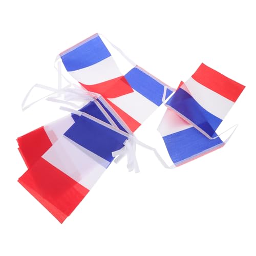 Ciieeo Französisches Flaggenbanner Mini Wimpel mit Frankreich Flaggen für Garten Party Dekoration Fußball Events und Feiertage Leichtes Material mit Einfacher Handhabung Ciieeo Französisches Flaggenbanner Mini Wimpel mit Frankreich Flaggen für Garten Party Dekoration Fußball Events und Feiertage Leichtes Material mit Einfacher Handhabung von Ciieeo