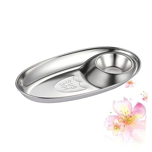Ciieeo Gewürzschale Oval Kleine Dip Schale Für Soßen Vorspeisen Snacks Leicht Und Multifunktional Haushalt Und Gastronomie Wiederverwendbar von Ciieeo