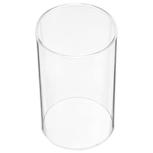 Ciieeo Glaszylinder Für Kerzen Kerzenabdeckungen Mit Offenem Ende Hurrikan-Kerzenhalter Glas Röhrenschirm Hochzeitsmittelstück Kerzenhalter 7 X 10 cm Windlicht Glaszylinder von Ciieeo