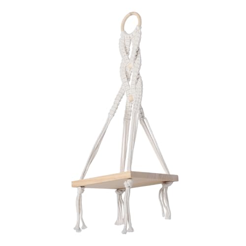 Ciieeo Gobelinregal Hängendes Wandregal Wandhängeregal Boho-pflanzenhalter Dekoratives Seilregal Schickes Regal Regale Aus Gewebter Baumwolle Gewebter Wandbehang Hölzern Weiß Ciieeo Gobelinregal Hängendes Wandregal Wandhängeregal Boho-pflanzenhalter Dekoratives Seilregal Schickes Regal Regale Aus Gewebter Baumwolle Gewebter Wandbehang Hölzern Weiß von Ciieeo