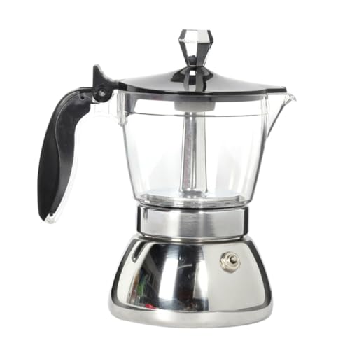 Ciieeo Große Kapazität Edelstahl Kaffeekessel Handbrühtopf mit heißem Griff für Zuhause Espresso und Haushalt von Ciieeo