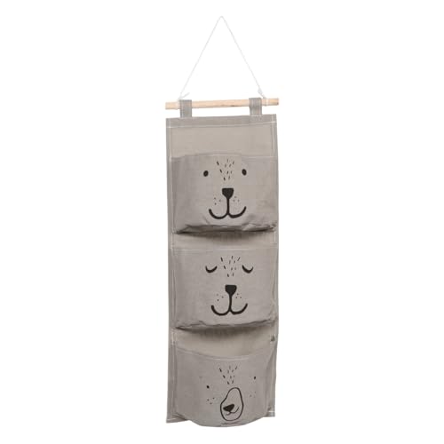 Ciieeo Hängende Aufbewahrungstasche aus Wandmontierter Organizer für Schlafzimmer und Büro Vielseitige Aufbewahrungslösung mit Mehreren Fächern Design für Handys und Kleinigkeiten von Ciieeo