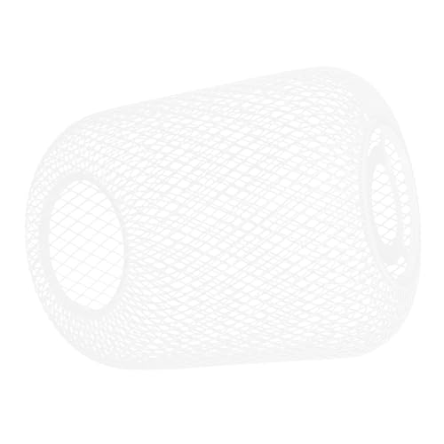 Ciieeo Hängender Metall lampenschirm Weiß Pulverbeschichtet Hohl Ausgeschnitten Vintage Pendelleuchte Lampenabdeckung Installieren für Esszimmer Küche Bar und Wohnzimmer von Ciieeo