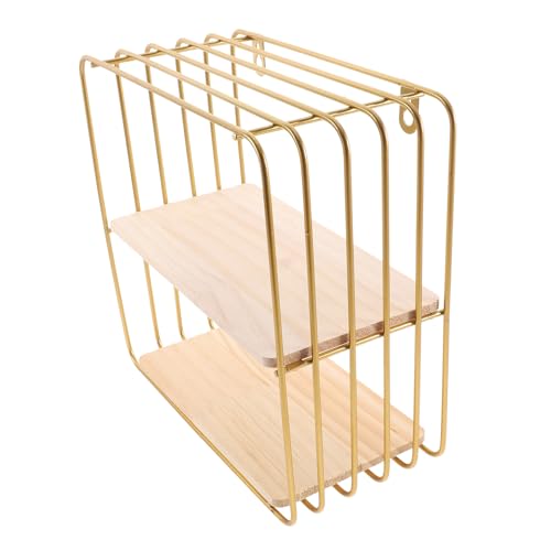 Ciieeo Hängeregal für Wand Multifunktionales Wandregal aus Gold für Wohnzimmer Schlafzimmer und Büro zur Dekoration und Aufbewahrung von Kleinigkeiten Platzsparend und Ciieeo Hängeregal für Wand Multifunktionales Wandregal aus Gold für Wohnzimmer Schlafzimmer und Büro zur Dekoration und Aufbewahrung von Kleinigkeiten Platzsparend und von Ciieeo
