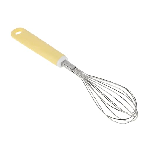 Ciieeo Halbautomatischer Handrührbesen mit Handpush Rotationsmechanismus Ergonomischer Griff Labor und Zeitsparend Langlebiger Edelstahl für Küche Backen Restaurants und Cafés Ciieeo Halbautomatischer Handrührbesen mit Handpush Rotationsmechanismus Ergonomischer Griff Labor und Zeitsparend Langlebiger Edelstahl für Küche Backen Restaurants und Cafés von Ciieeo