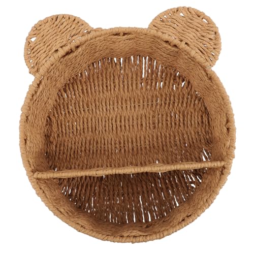 Ciieeo Woven Wall Shelf Organizer Für Katzenliebhaber Handgewebtes Wandregal Zur Aufbewahrung Von Deko Und Pflanzen Rustikaler Look Für Wohnzimmer Schlafzimmer Und Badezimmer Ciieeo Woven Wall Shelf Organizer Für Katzenliebhaber Handgewebtes Wandregal Zur Aufbewahrung Von Deko Und Pflanzen Rustikaler Look Für Wohnzimmer Schlafzimmer Und Badezimmer von Ciieeo