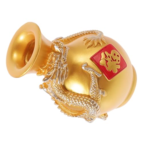 Ciieeo Harz Blumenvase Mit Drachendekor Tischvase Für Blumenarrangements Und Trockenblumen Kunstharz Vasen Für Wohnzimmer Und Schlafzimmer Ciieeo Harz Blumenvase Mit Drachendekor Tischvase Für Blumenarrangements Und Trockenblumen Kunstharz Vasen Für Wohnzimmer Und Schlafzimmer von Ciieeo