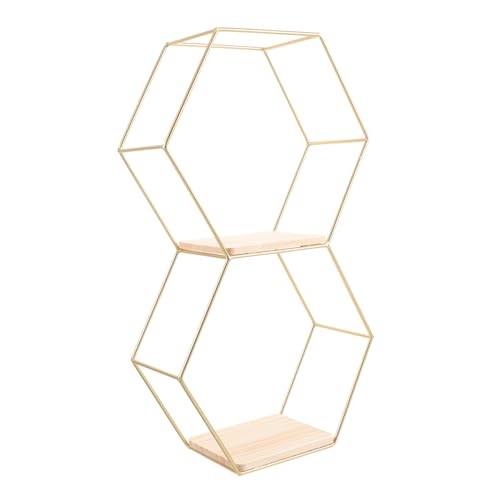 Ciieeo 1stücke Hexagon Wandregal Gold Modernes Geometrisches Schweberegal Für Schlafzimmer Und Wohnzimmer Stilvolle Wanddekoration Für Pflanzen Kerzen Und Kleine Gegenstände Nordic Ciieeo 1stücke Hexagon Wandregal Gold Modernes Geometrisches Schweberegal Für Schlafzimmer Und Wohnzimmer Stilvolle Wanddekoration Für Pflanzen Kerzen Und Kleine Gegenstände Nordic von Ciieeo