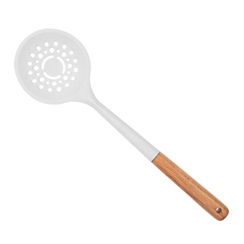 Ciieeo Hitzebeständiger Silikon Küchensieb Löffel mit Holzgriff Langlebiger Leichter Nudelsieb mit Löchern zum Abtropfen Multifunktionaler Sieblöffel für Heiße Speisen mit Praktischem Ciieeo Hitzebeständiger Silikon Küchensieb Löffel mit Holzgriff Langlebiger Leichter Nudelsieb mit Löchern zum Abtropfen Multifunktionaler Sieblöffel für Heiße Speisen mit Praktischem von Ciieeo