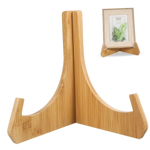 Ciieeo Holz Teller Displayständer Eleganter Foto und Dekorationshalter für Tisch und Sicher für Präsentation von Tellern und Plaketten Leicht und Robust Ciieeo Holz Teller Displayständer Eleganter Foto und Dekorationshalter für Tisch und Sicher für Präsentation von Tellern und Plaketten Leicht und Robust von Ciieeo