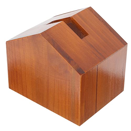 Ciieeo Holz Tissue Box Halter Rustikaler Papierspender für Desktop Vintage Gealterte Tissue Box Abdeckung für Wohnzimmer Büro und Aufbewahrungslösung Ciieeo Holz Tissue Box Halter Rustikaler Papierspender für Desktop Vintage Gealterte Tissue Box Abdeckung für Wohnzimmer Büro und Aufbewahrungslösung von Ciieeo
