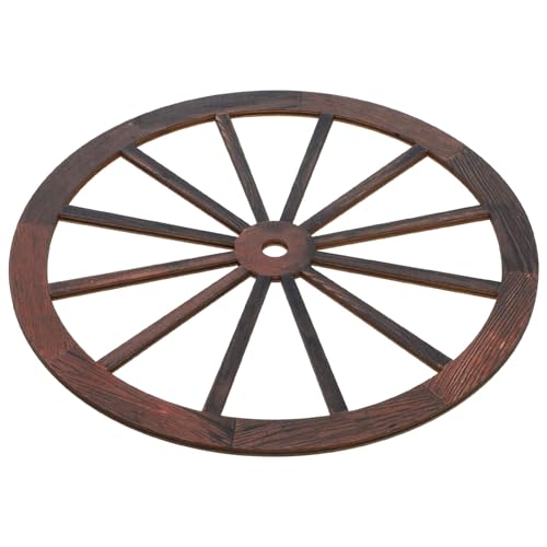 Ciieeo Holzdekor Dekoratives Holzrad Alte Western-Holzwand Für Garten Bar Garage Ciieeo Holzdekor Dekoratives Holzrad Alte Western-Holzwand Für Garten Bar Garage von Ciieeo