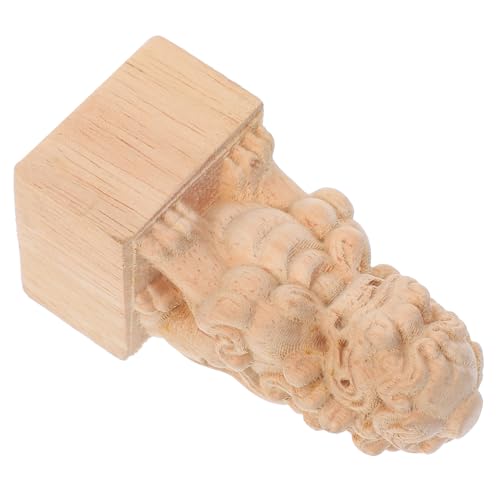 Ciieeo Holzsäule Möbel Holzschnitzerei Römische Brücke Design Dekorativer Möbelpfosten Kopf Vielseitige Wohn Gewerberaum Deko Feng Shui Akzent von Ciieeo